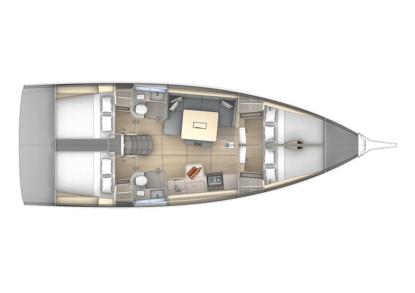 dufour 41 sailboat